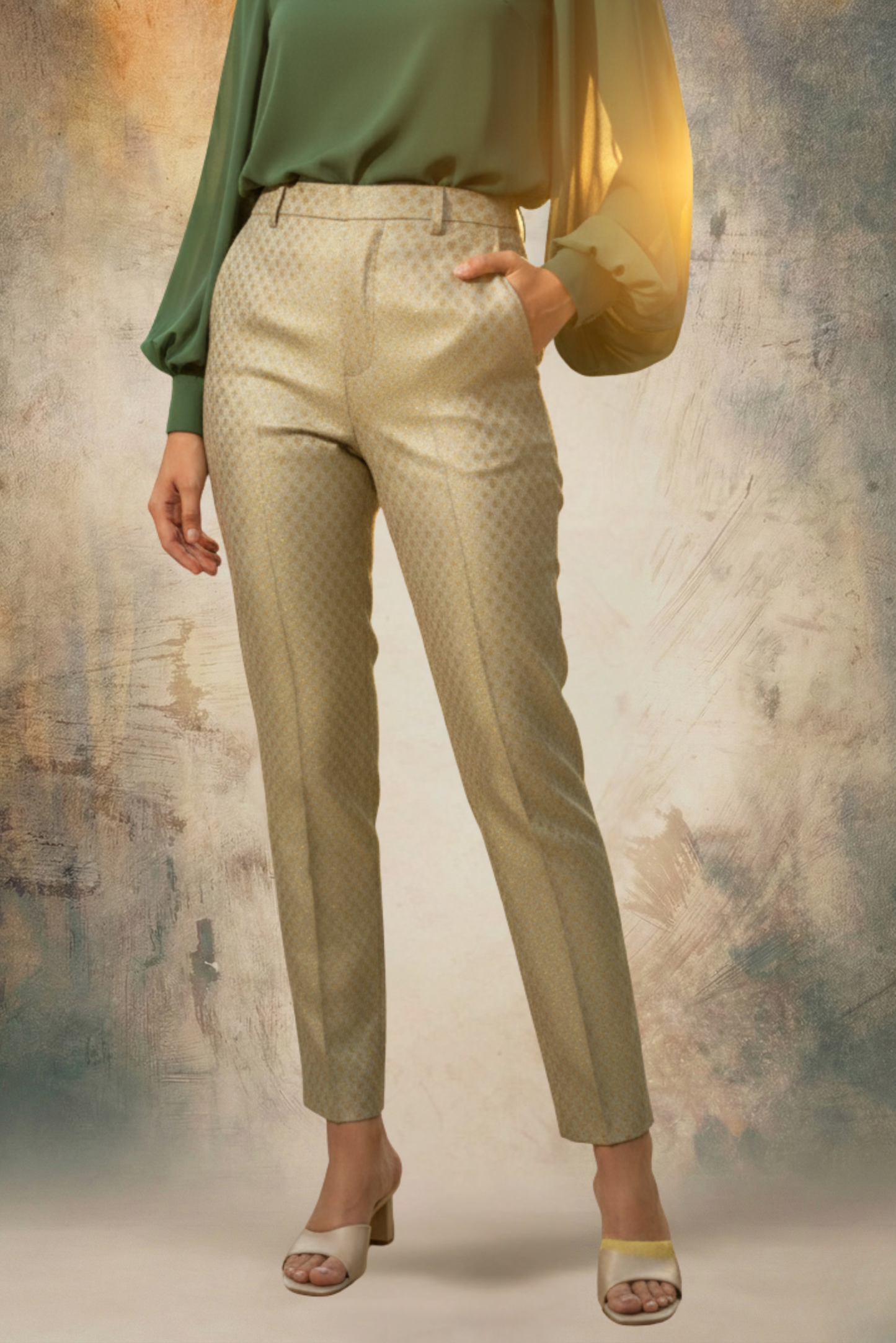 Razia Sultan Fitted Pants
