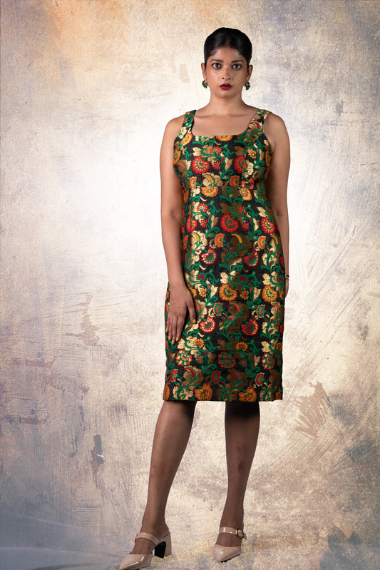 Gayatri Devi Sculpt Dress