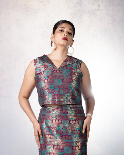 Rani Gauri Skirt Co-ord Set