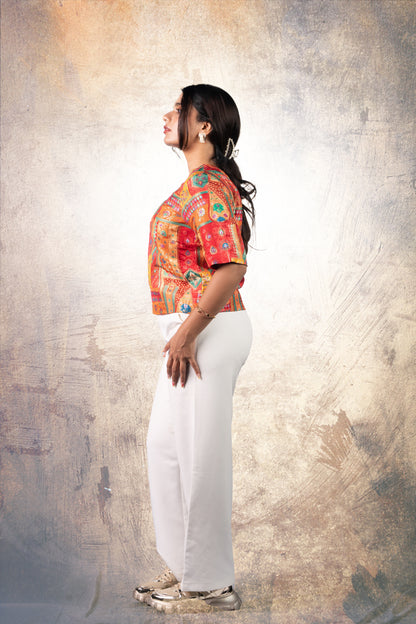 Ahilya Bai Ease Fit Top