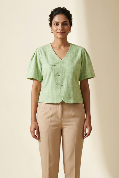 The Ammu S. Wrap Top