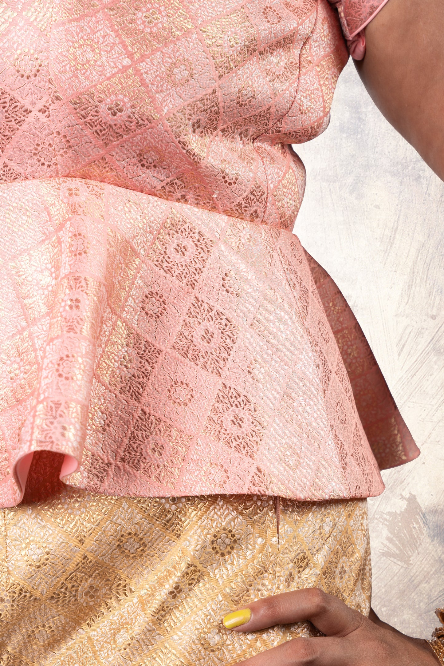 Rani Chennamma Peplum Co-ord Set