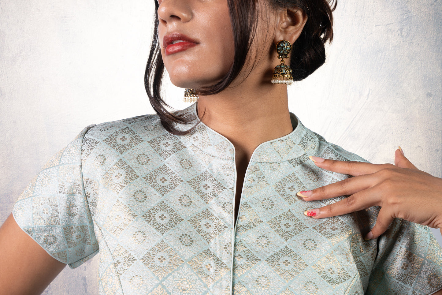 Rani Chennamma Peplum Co-ord Set