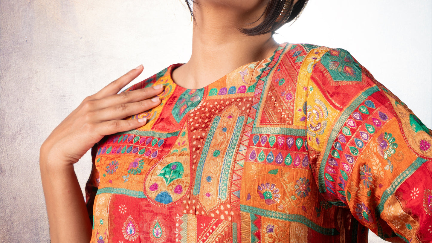 Ahilya Bai Ease Fit Top
