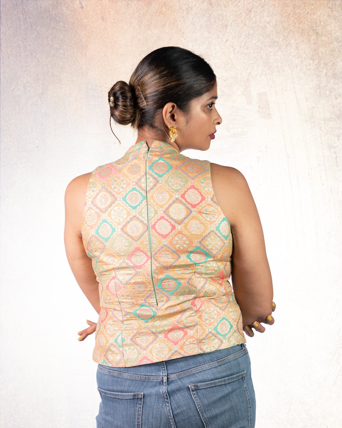 Rudrama Devi Bandhgala Top