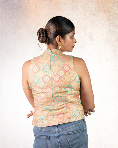 Rudrama Devi Bandhgala Top