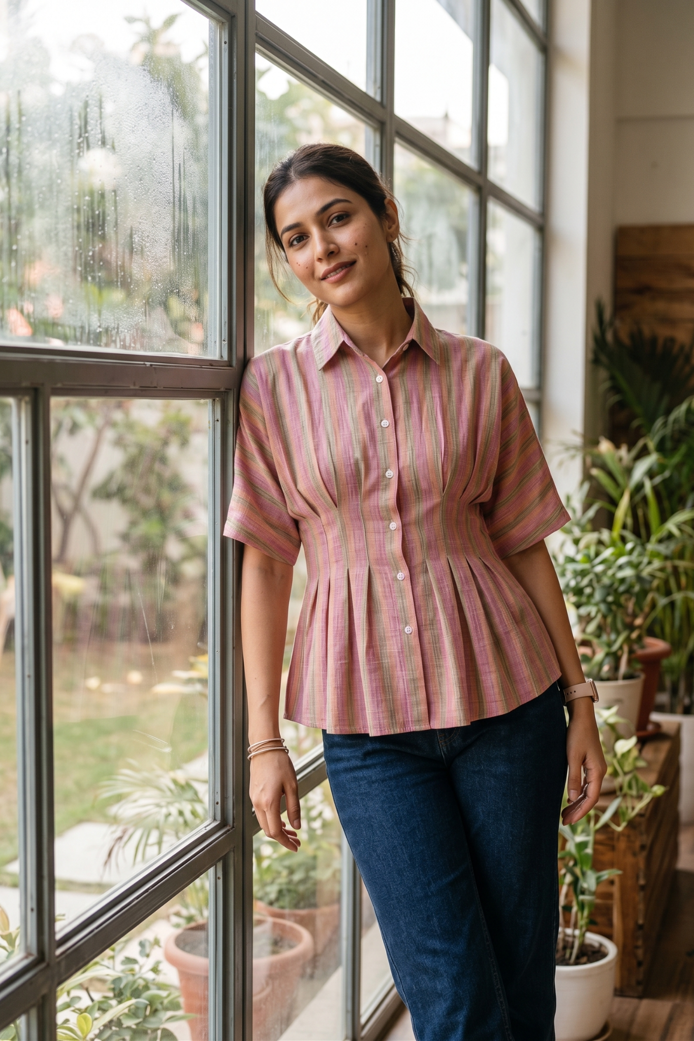 The Hansa Fit & Flare Shirt