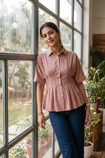 The Hansa Fit & Flare Shirt