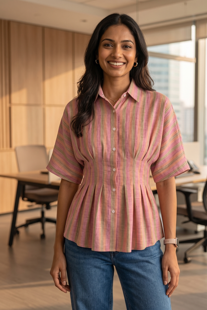 The Hansa Fit & Flare Shirt