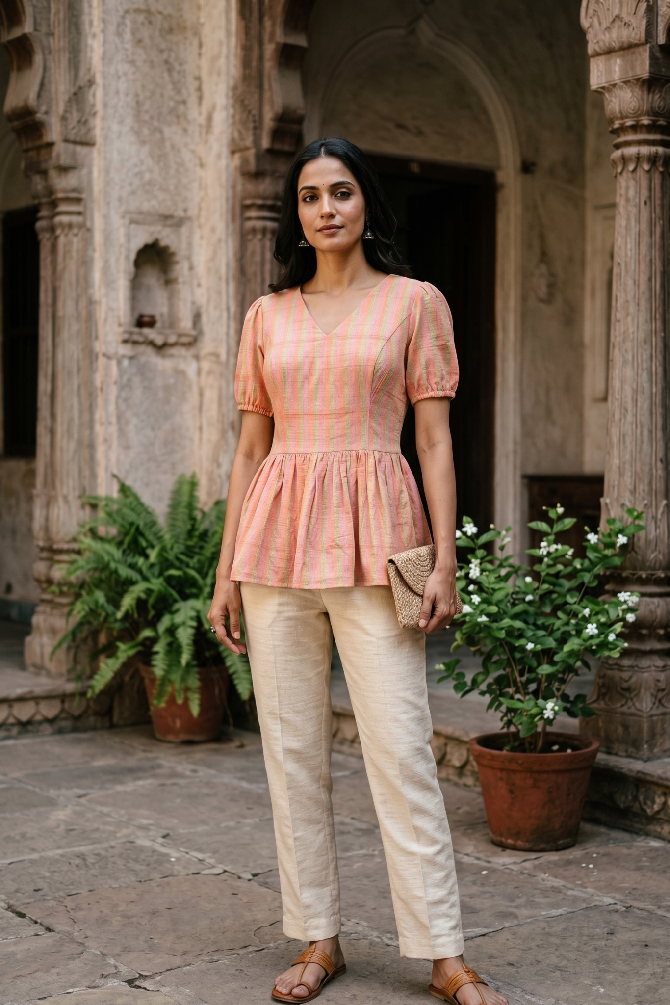 Peplum Top