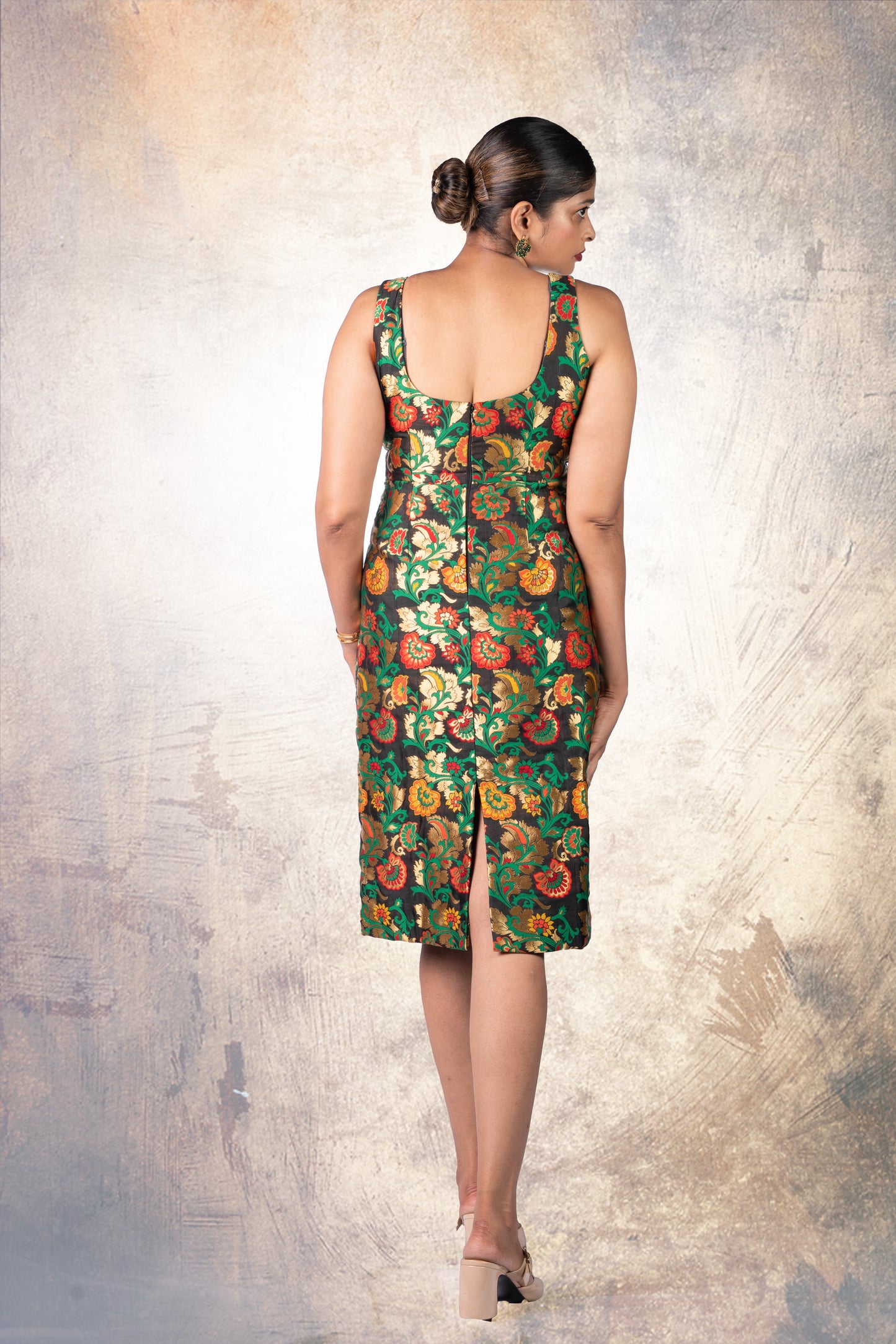 Gayatri Devi Sculpt Dress