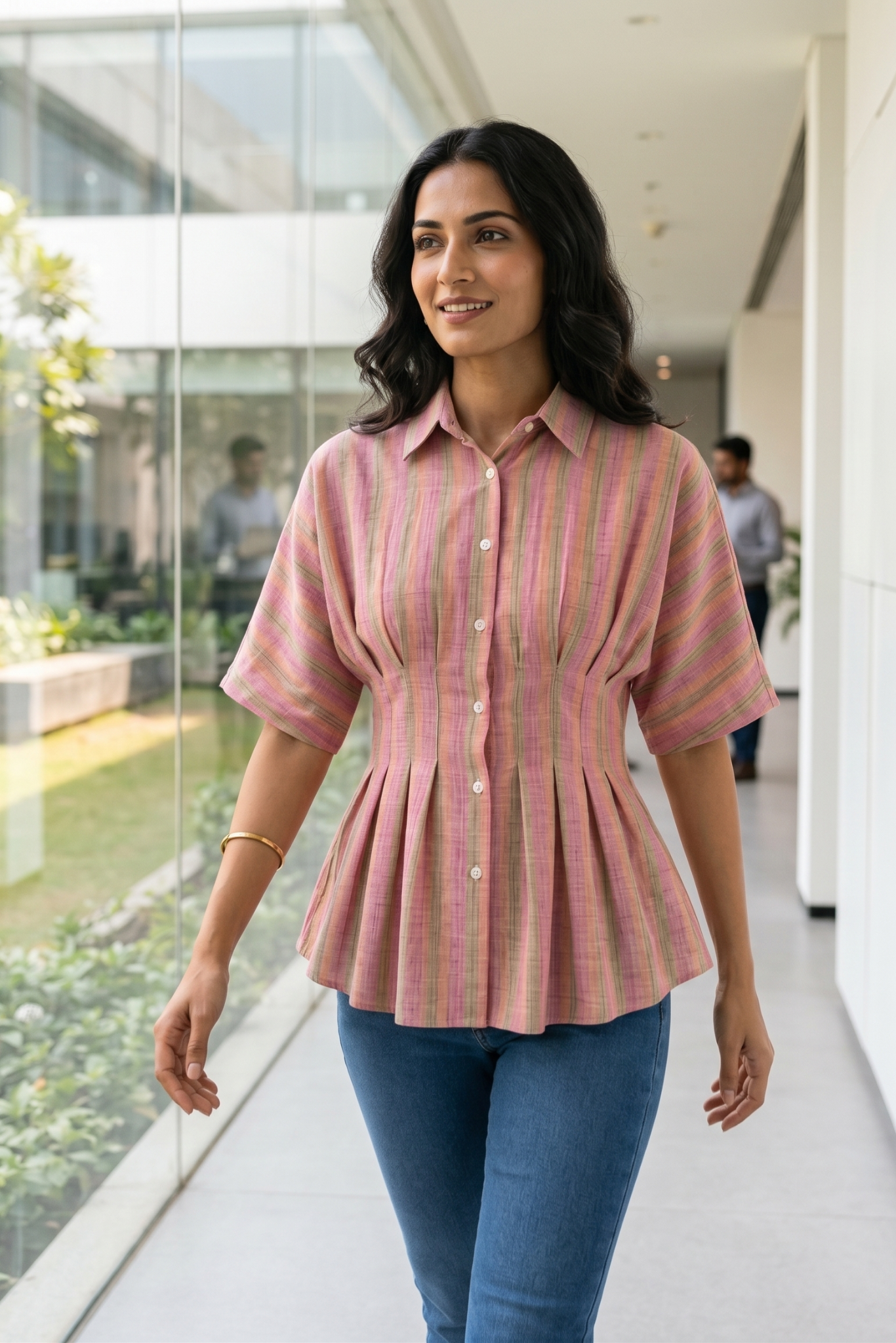 The Hansa Fit & Flare Shirt