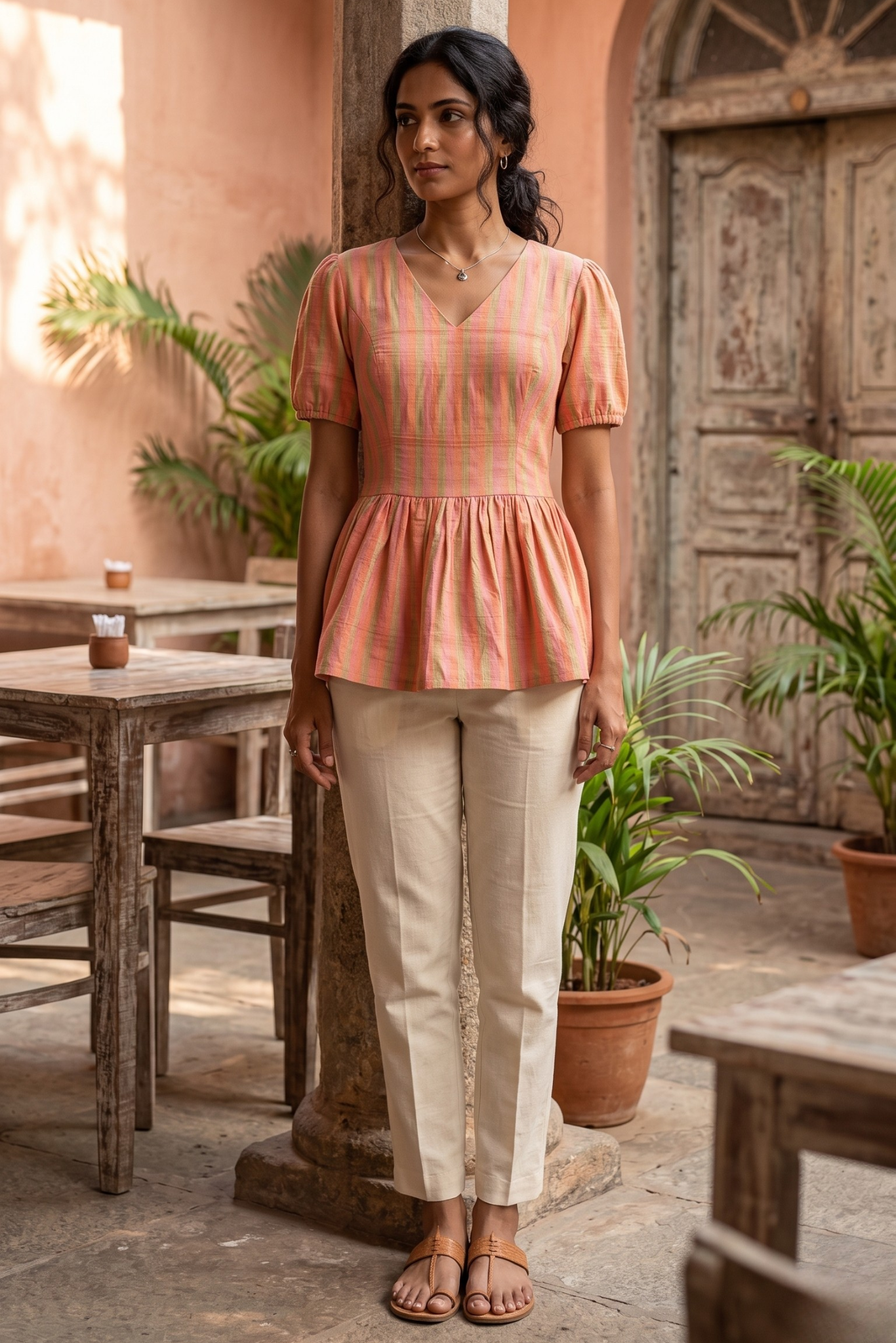 Peplum Top