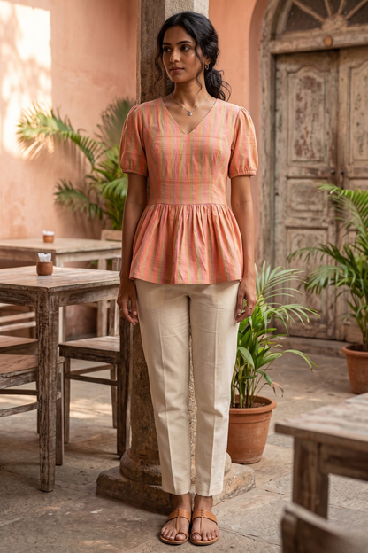 Peplum Top