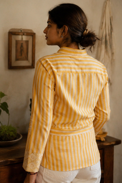 The Kamla Chaudhary Wrap Shirt