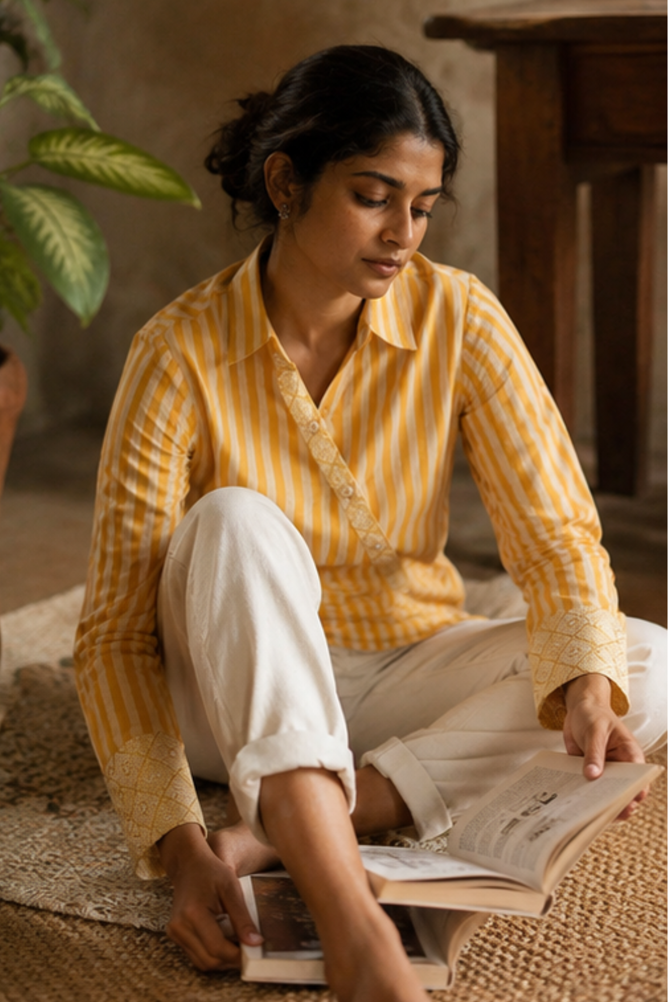 The Kamla Chaudhary Wrap Shirt