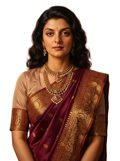 Gayatri Devi Sculpt Dress