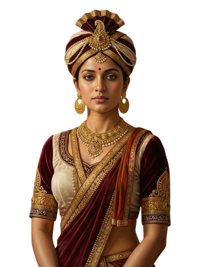 Rudrama Devi Bandhgala Top